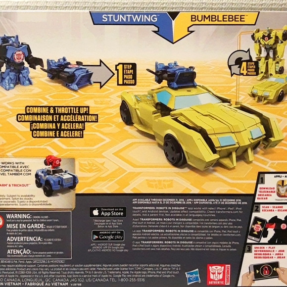 Transformers RID Activator Combiner Force Stuntwing Bumblebee SEALED - Picture 11 of 16